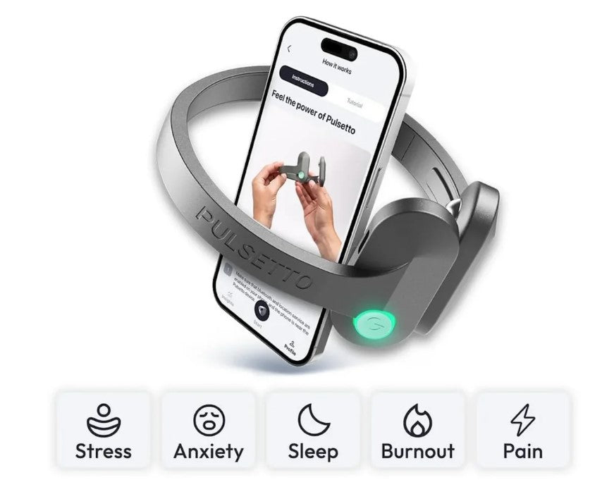 Pulsetto Lite Natural Vagus Nerve Stimulator,  Stimulator Vagus impotriva stresului și anxietatii