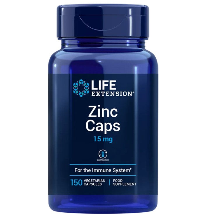 Zinc, 15 mg, 150 capsule, Zinc, Life Extension