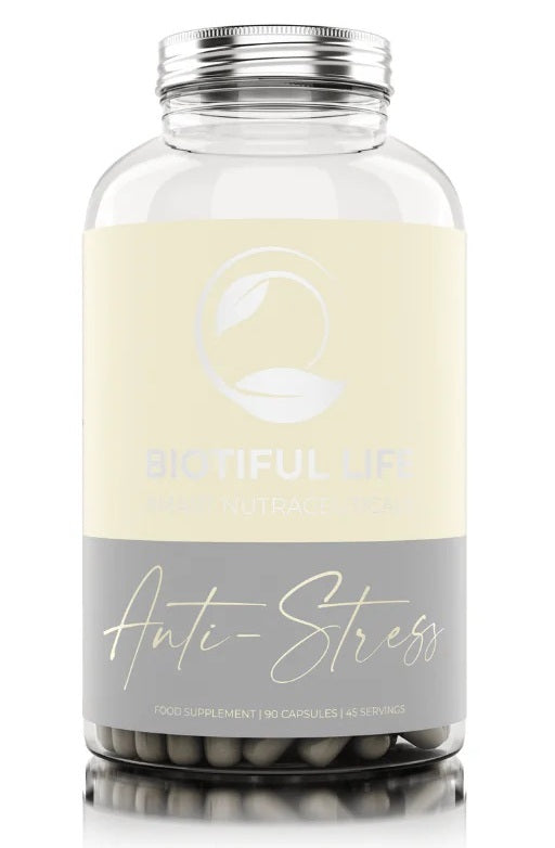 Anti-Stress Diet, 90 capsules, Complex de vitamine pentru stres, Biotiful Life