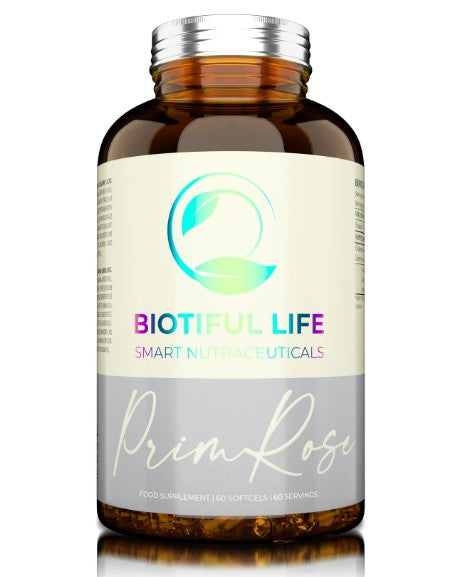 Primrose, 60 capsule, Complex antiinflamator cu ulei din primula de seara, Biotiful Life
