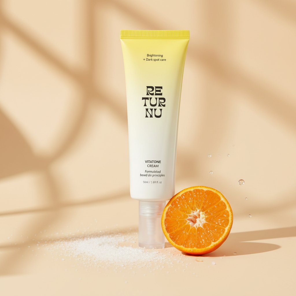 Vitatone Cream, Cremă de zi pentru strălucire și uniformizarea tenului 50 ml, Returnu