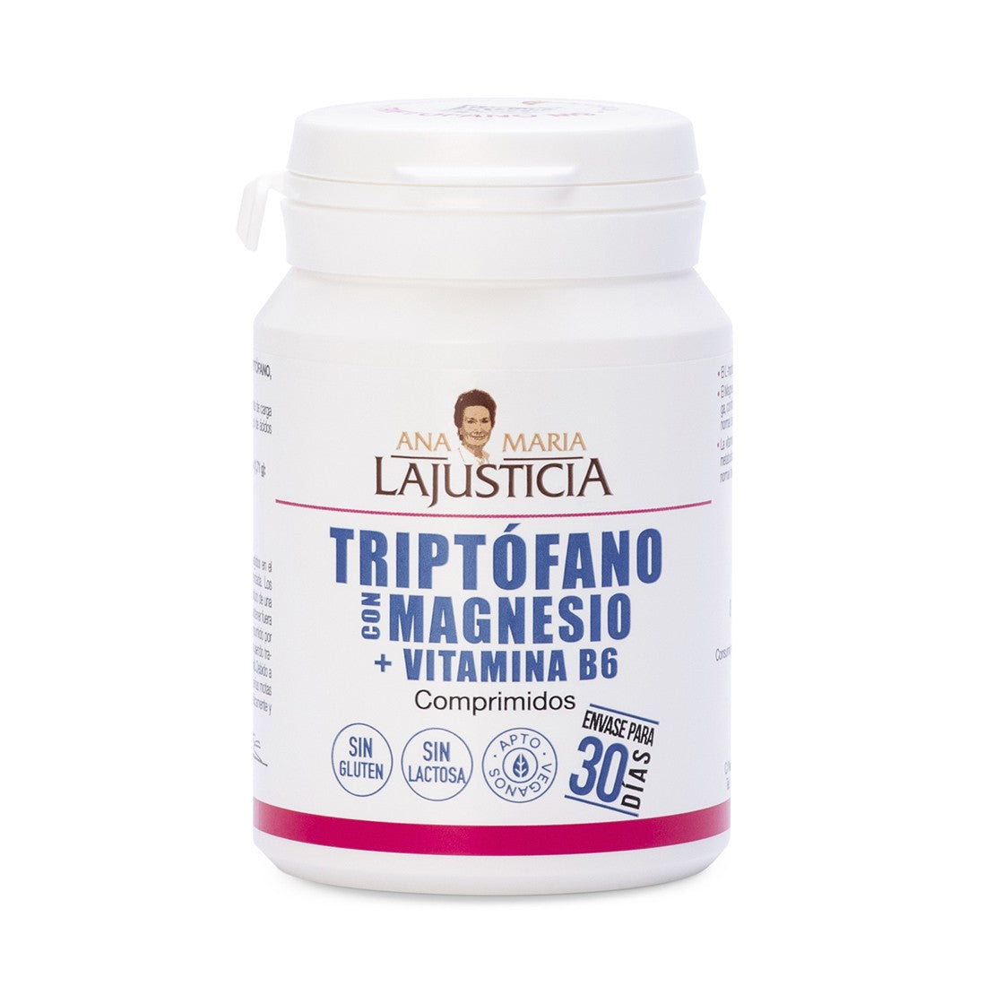 Tryptophan with Magnesium + Vitamin B6, 60 comprimate – Ana Maria Lajusticia