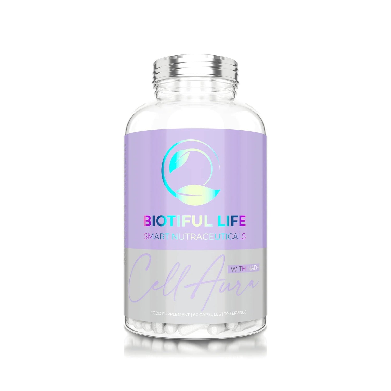 Cell Aura, 60 capsule, Suport pentru energie și vitalitate la nivel celular, Biotiful Life