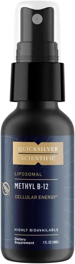 Liposomal Methyl B12, 30 ml, Metil B12 lipozomal spray, Quicksilver Scientific