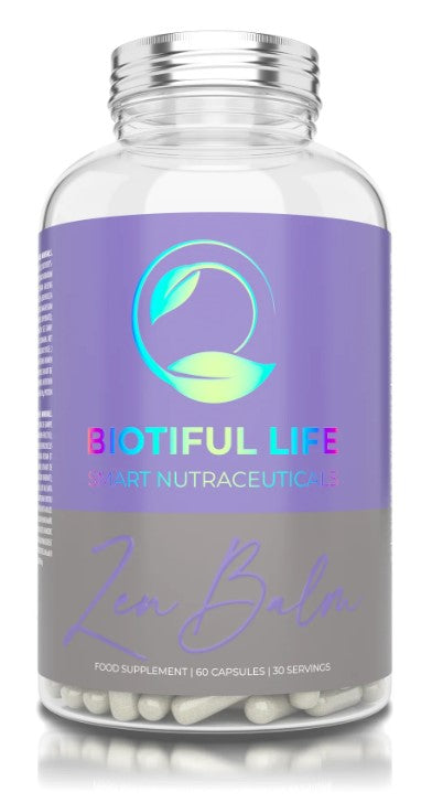 Zen Balm, 60 capsules, Nutriceutice pentru combaterea cauzelor durerilor de cap și migrenelor, Biotiful Life