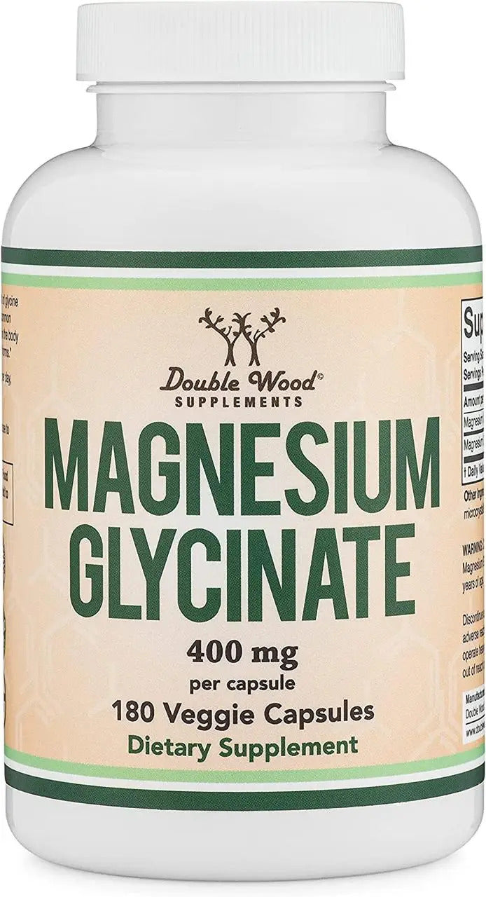 Magnesium Glycinate, 180 caps, Glicinat de magneziu, Double Wood