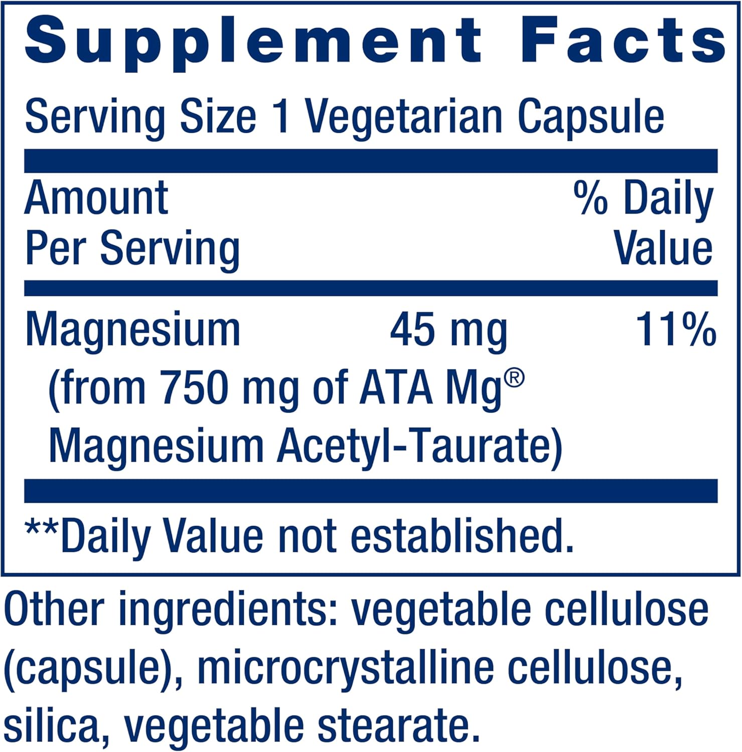 Calm-Mag, 30 Vegetarian Capsules, Calm-Mag magneziu acetil taurat de magneziu, Life Extension