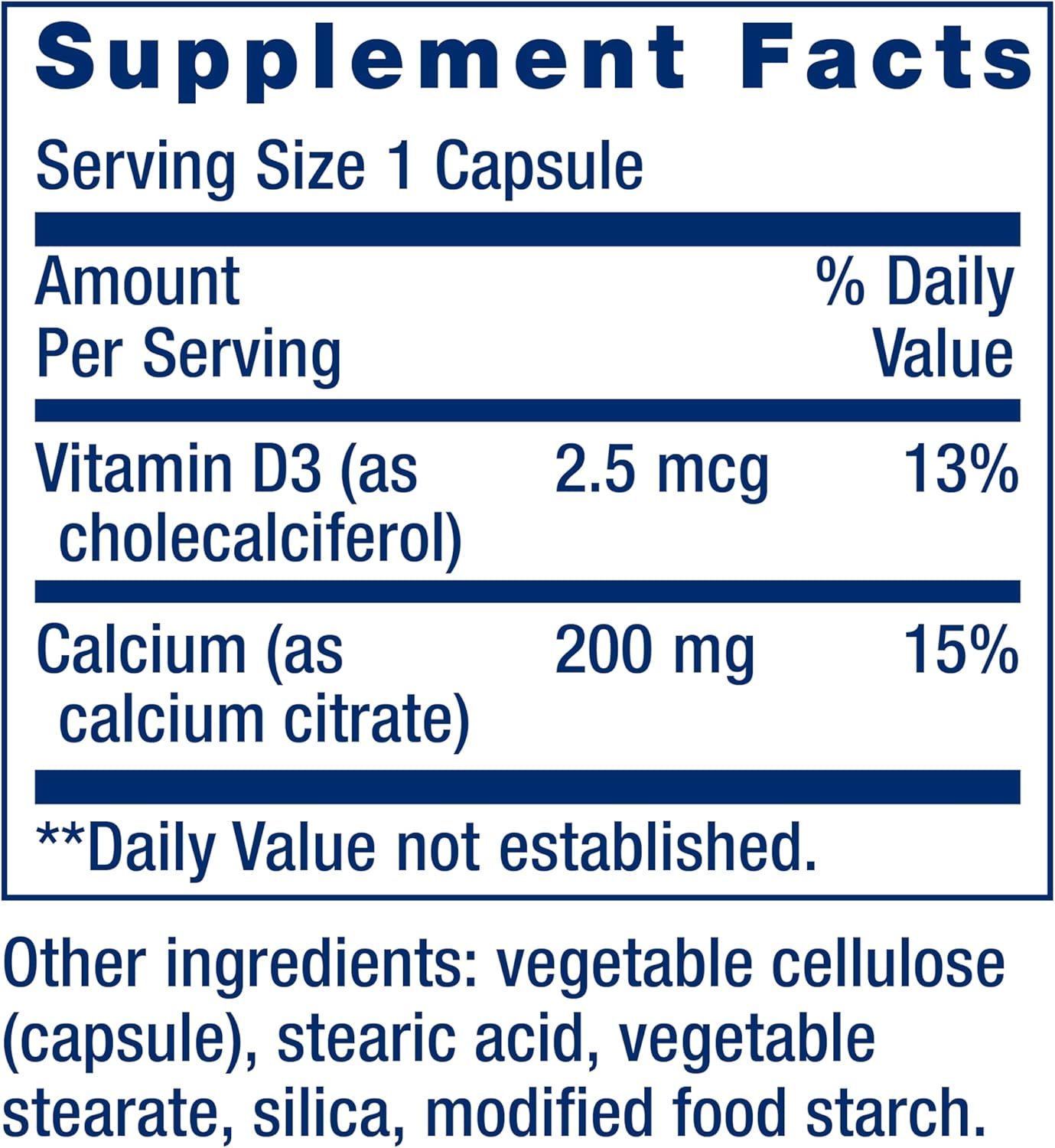 Calcium Citrate with Vitamin D, Citrat de calciu cu vitamina D, Life Extension