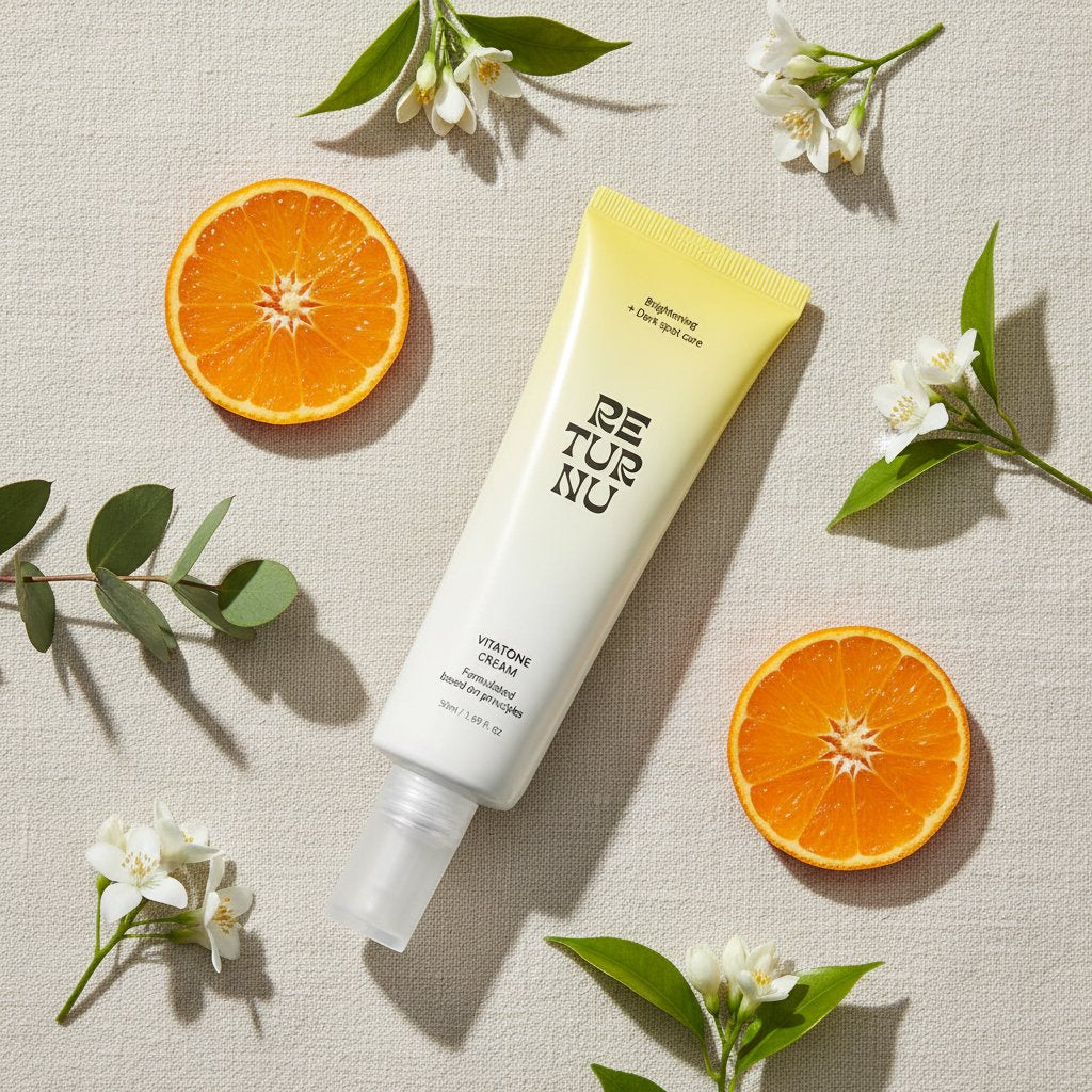 Vitatone Cream, Cremă de zi pentru strălucire și uniformizarea tenului 50 ml, Returnu