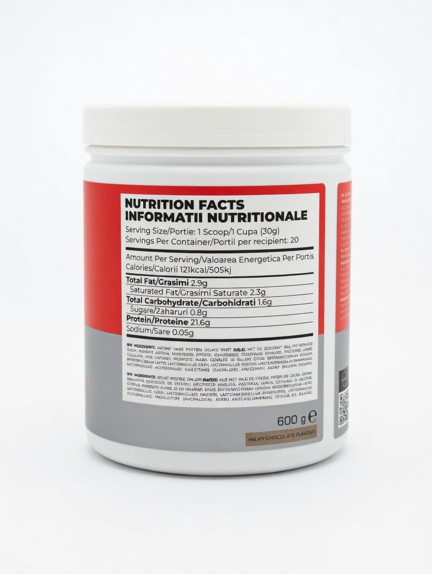 Queen Protein, 600 g, Protein pentru femei aromă ciocolată cu lapte, Biotiful Life