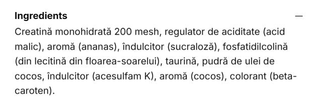 Queen Creatine Liposomal, 200 g, Creatina monohidrat lipozomala gust pina colada, Biotiful Life
