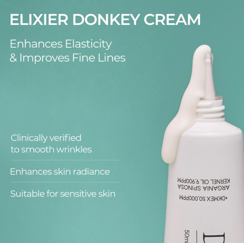 Elixier Donkey Cream, 50 ml, Cremă nutritivă Elixier Donkey Cream, Dear Ohneul