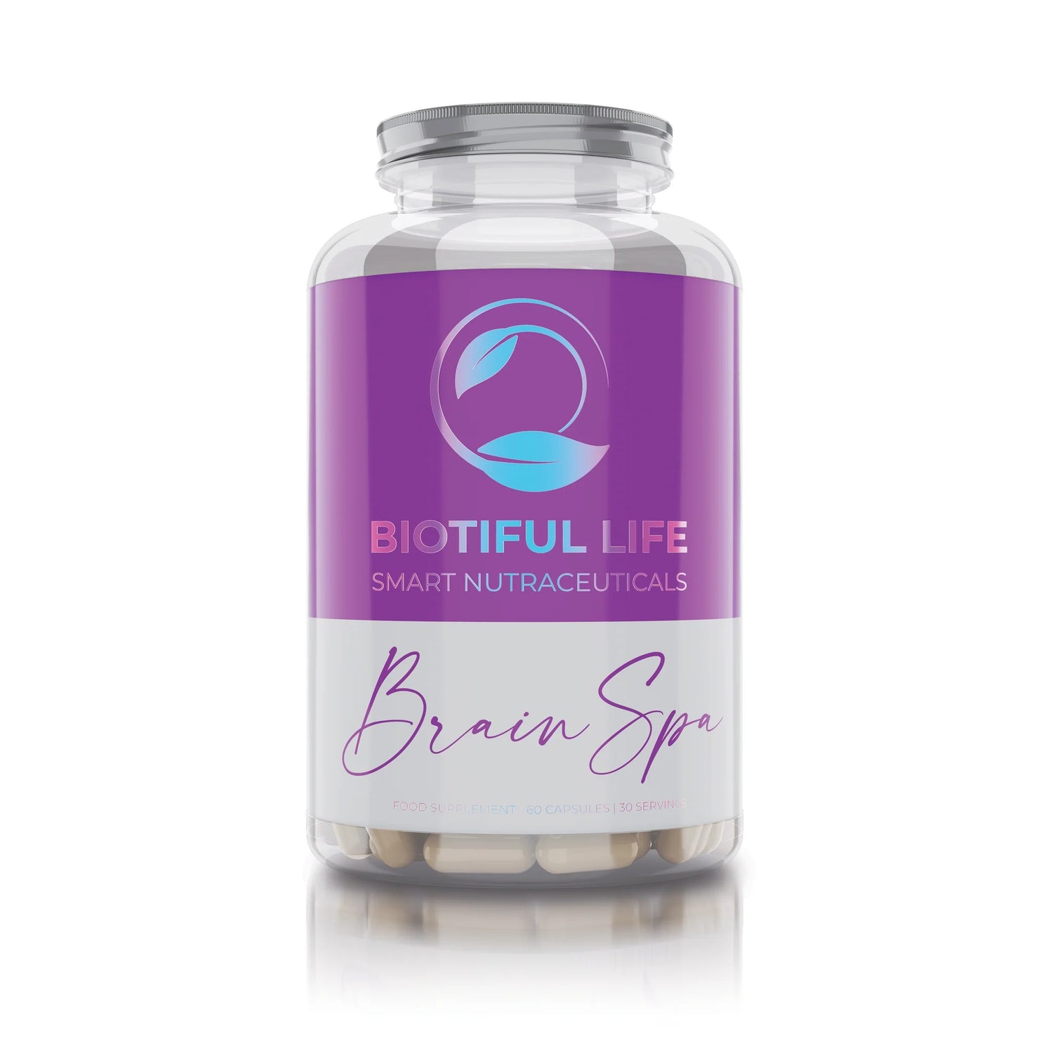 Brain Spa, 60 capsules, Nutriceutice pentru sănătatea creierului, Biotiful Life