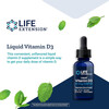 Vitamin D3 Liquid, 50 mcg 2000 IU, 29,57 ml, Vitamina D3 Lichid, Life Extension, изображение 4