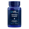 Vitamins D and K, 60 caps, Vitaminele D și K, Life Extension