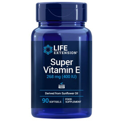 Super Vitamin E, 90 softgels, Super Vitamina E, Life Extension