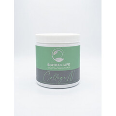 CollageN, 300 g, Nutriceutic cu peptide de colagen aromă de zmeură, Biotiful Life