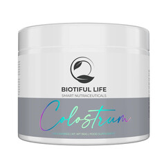 Colostrum, 150 g, Colostru bovin pentru susținerea imunității, Biotiful Life