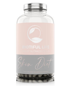 Skin Diet, 90 capsules, Complex nutraceutic pentru piele, Biotiful Life