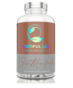 Gut Manifesto, 60 capsules, Probiotice cu 6 tulpini + MCT, Biotiful Life