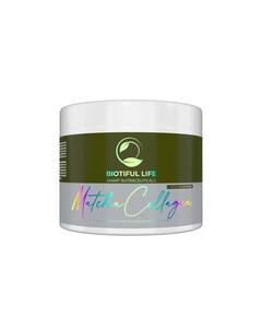 Matcha Collagen, 200 g, Colagen cu Matcha, Biotiful Life