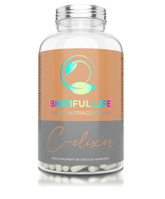 C-Elixir, 90 capsules, Vitamina C lipozomală, Biotiful Life