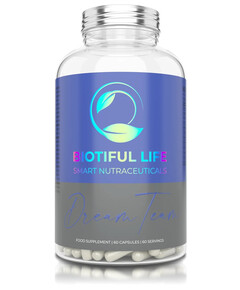 Dream Team, 60 capsules, Formulă nutrițională complexă pentru susținerea somnului, Biotiful Life