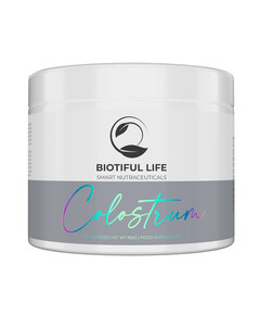 Colostrum, 150 g, Colostru bovin pentru susținerea imunității, Biotiful Life