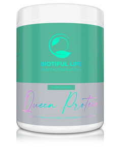 Biotiful Vegan Queen Protein, 600 g, Protein vegan bioactiv aromă ciocolată, Biotiful Life