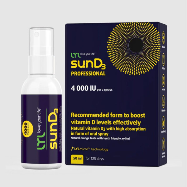 Vitamin D Oral Spray,  4000 UI 50 ml, Vitamina D Spray oral, LYL