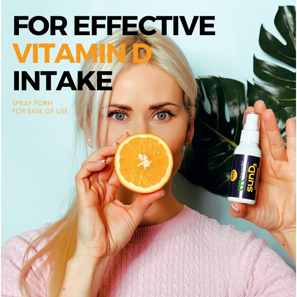 Vitamin D Oral Spray,  4000 UI 50 ml, Vitamina D Spray oral, LYL, изображение 3