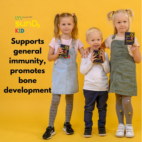 Vitamin D Oral Spray For Children, 600 UI 25 ml, Vitamina D Spray oral pentru copii, LYL, изображение 3