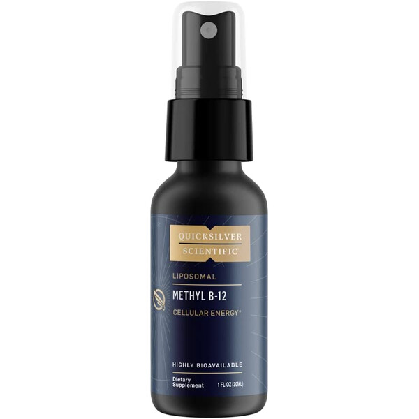Liposomal Methyl B12, 30 ml, Metil B12 lipozomal spray, Quicksilver Scientific