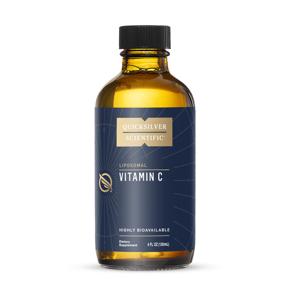 Liposomal Vitamin C, 120 ml, Vitamina C lipozomală, Quicksilver Scientific