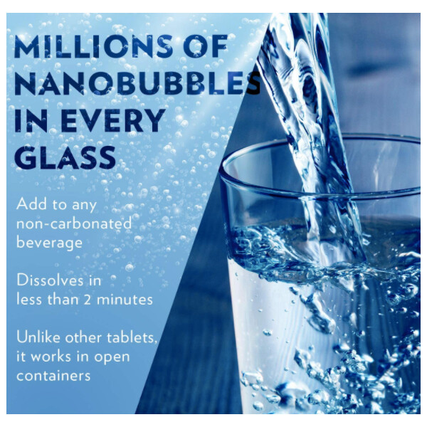 H2 Elite Molecular Hydrogen Water, 60 tablete, Apă cu hidrogen molecular, Quicksilver Scientific, изображение 3