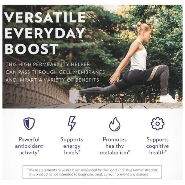 H2 Elite Molecular Hydrogen Water, 60 tablete, Apă cu hidrogen molecular, Quicksilver Scientific, изображение 4