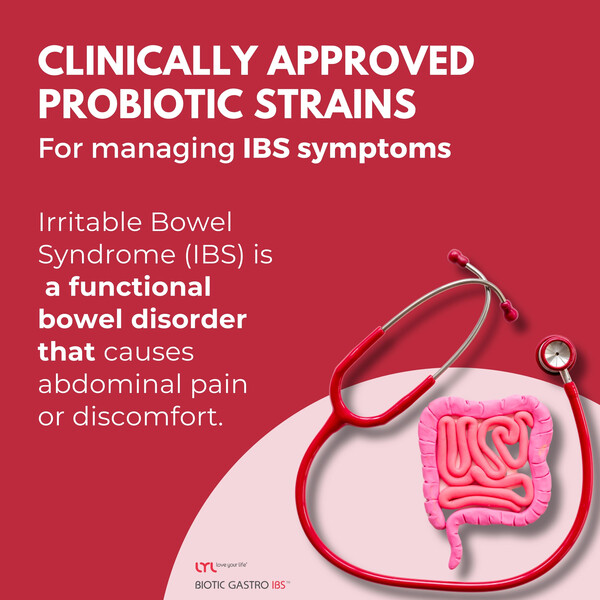 Biotic Gastro IBS, 30 capsule, Probiotice țintite pentru sindromul de colon iritabil, LYL, изображение 3