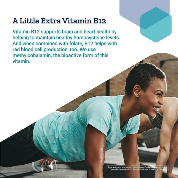 BioActive Folate & Vitamin B12, 90 capsule, Folat (5-MTHF) și vitamina B12 (metilcobalamină), Life Extension, изображение 7