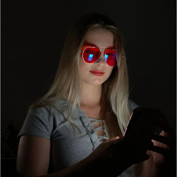 Blue Blockers Lust, Ochelari pentru blocarea spectrului luminos în pregătirea pentru somn, MitoLight, изображение 9