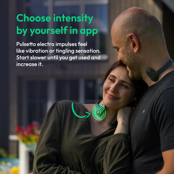 Pulsetto Lite Natural Vagus Nerve Stimulator,  Stimulator Vagus impotriva stresului și anxietatii, изображение 4