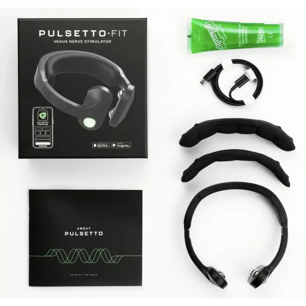 Stimulatorul nervului vag Pulsetto FIT Natural / Dispozitiv pentru reducerea stresului, изображение 6