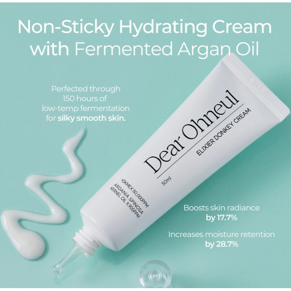 Elixier Donkey Cream, 50 ml, Cremă nutritivă Elixier Donkey Cream, Dear Ohneul, изображение 6