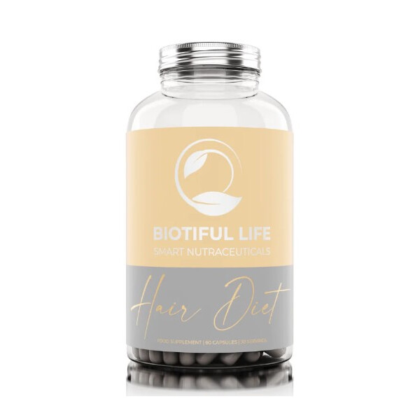 Hair Diet, 60 capsule, Supliment pentru sanatatea parului, Biotiful Life
