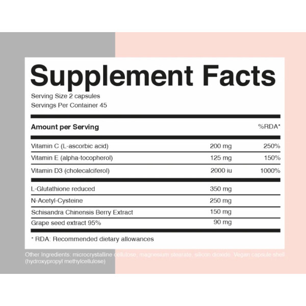 Skin Diet, 90 capsules, Complex nutraceutic pentru piele, Biotiful Life, изображение 2