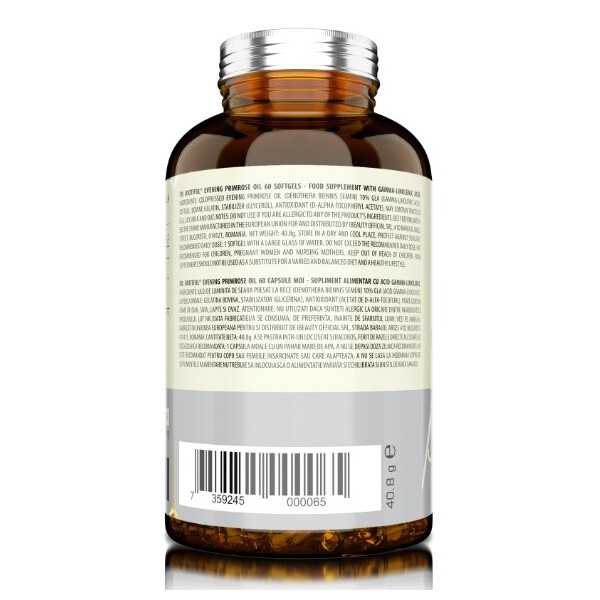 Primrose, 60 capsule, Complex antiinflamator cu ulei din primula de seara, Biotiful Life, изображение 4