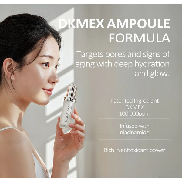 Dkmex Ampoule, 30 ml, Ser hidratant și echilibrant Dkmex Ampoule, Dear Ohneul, изображение 3