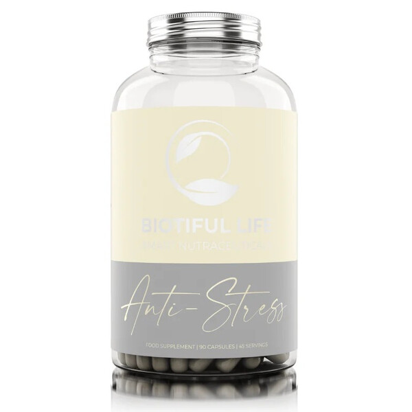Anti-Stress Diet, 90 capsules, Complex de vitamine pentru stres, Biotiful Life