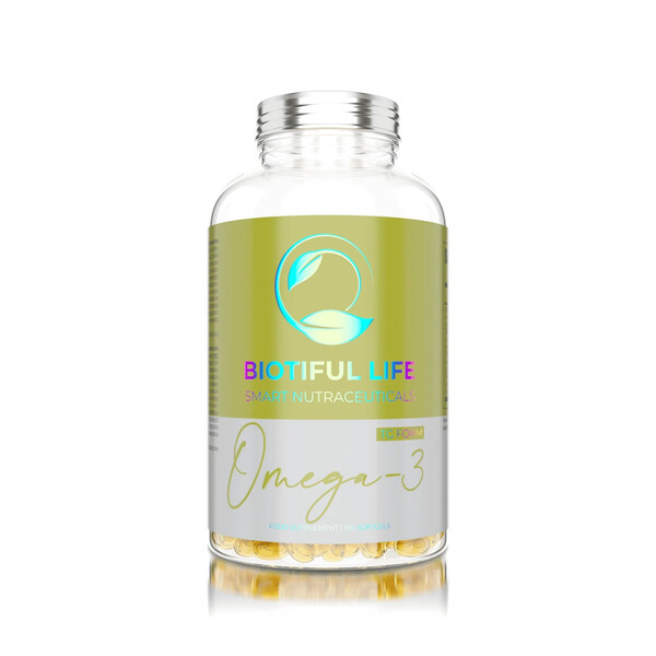Omega-3, 100 capsule, Omega-3, Biotiful Life